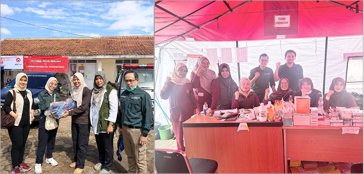 FK UNPAS Turun Langsung Tanggap Bencana Longsor Cisarua, Berikan Layanan Medis dan Dukungan Kemanusiaan