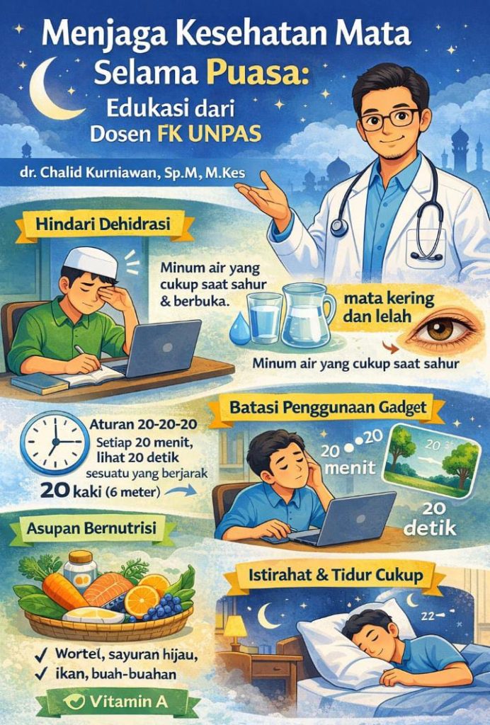 Cara Menjaga Mata Tetap Sehat Selama Puasa